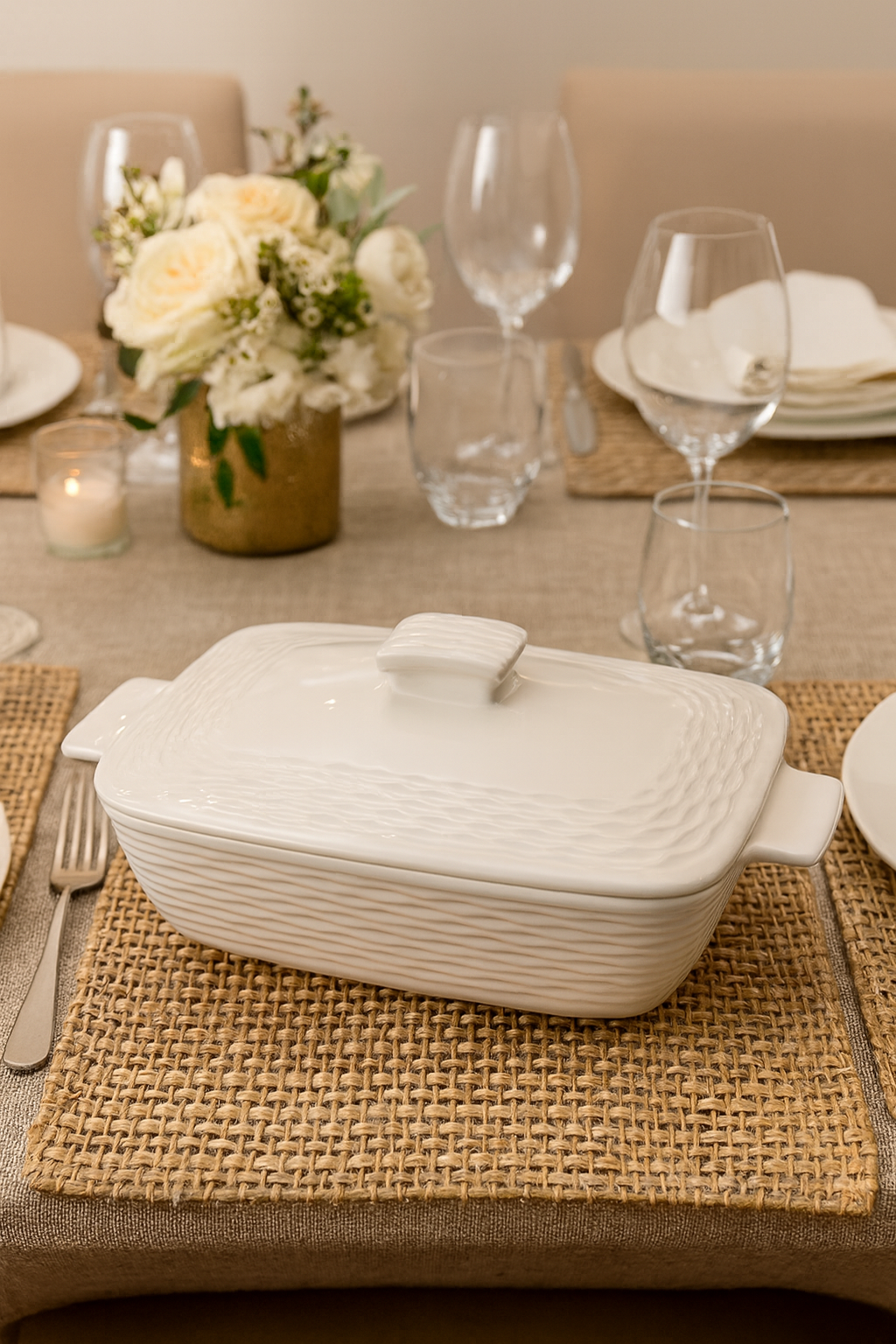 Fuente Porcelana Gde