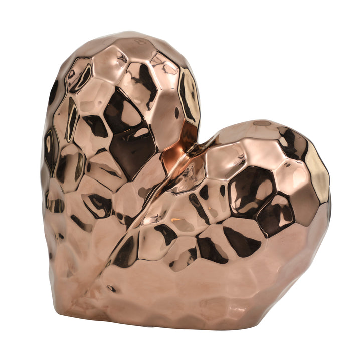 Cer Heart Rose Gold