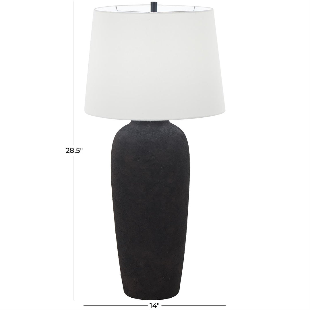Lampara De Mesa De Ceramica 42Cm Ancho X 86Cm Alto X 42Cm Profundidad