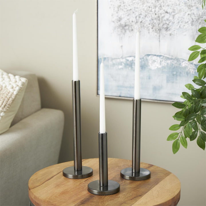 Candelabro Decor Metal Negro 0Cm Ancho X 0Cm Alto X 0Cm Profundidad