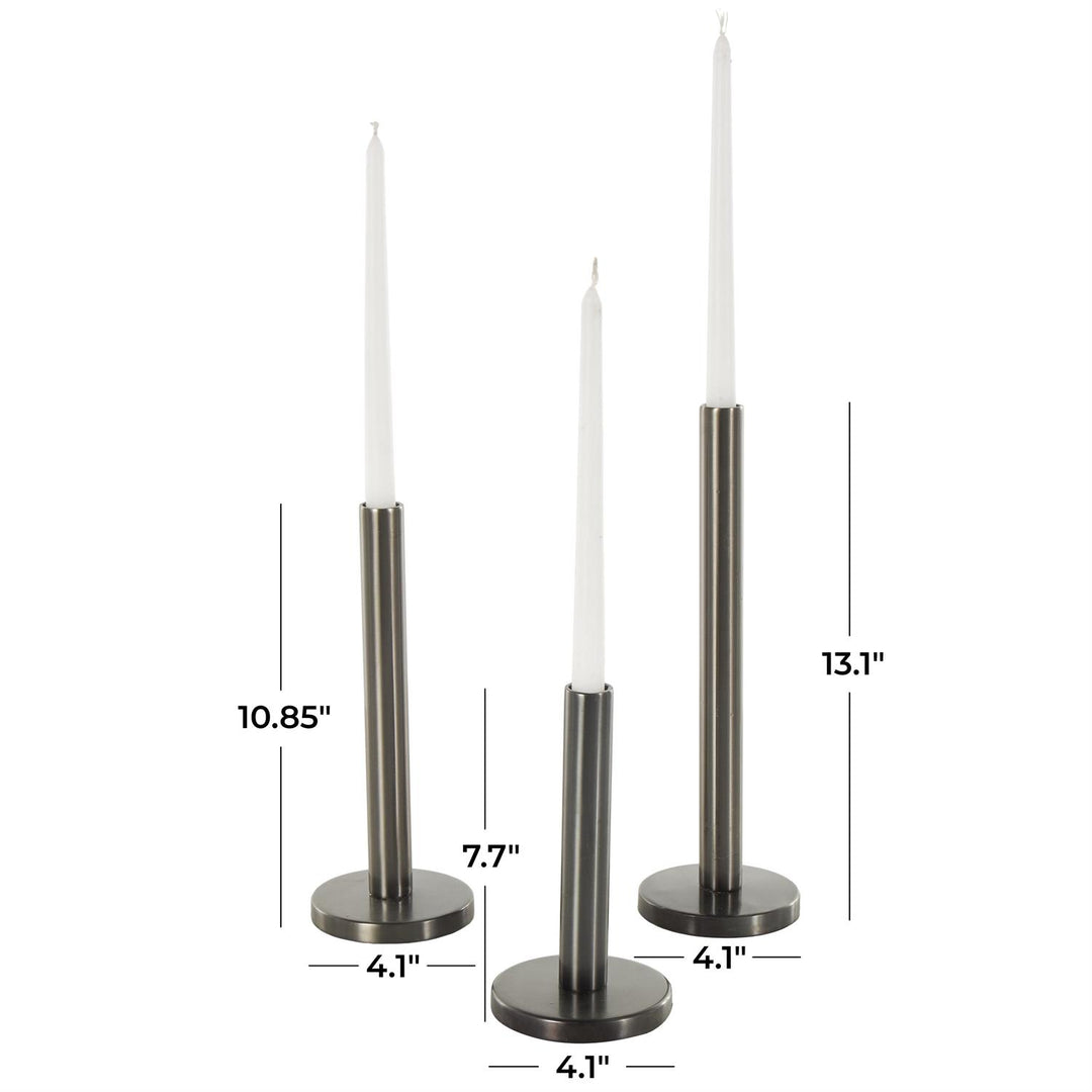 Candelabro Decor Metal Negro 0Cm Ancho X 0Cm Alto X 0Cm Profundidad