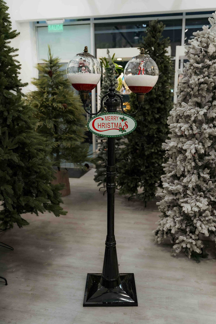 Faro Negro Doble 184Cm