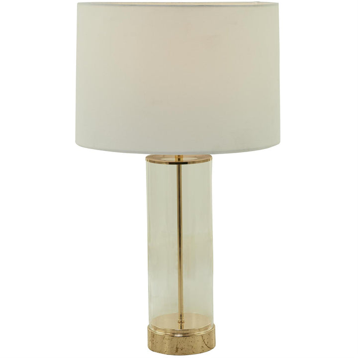 Lampara De Mesa Vidrio 36Cm Ancho X 64Cm Alto X 36Cm Profundidad