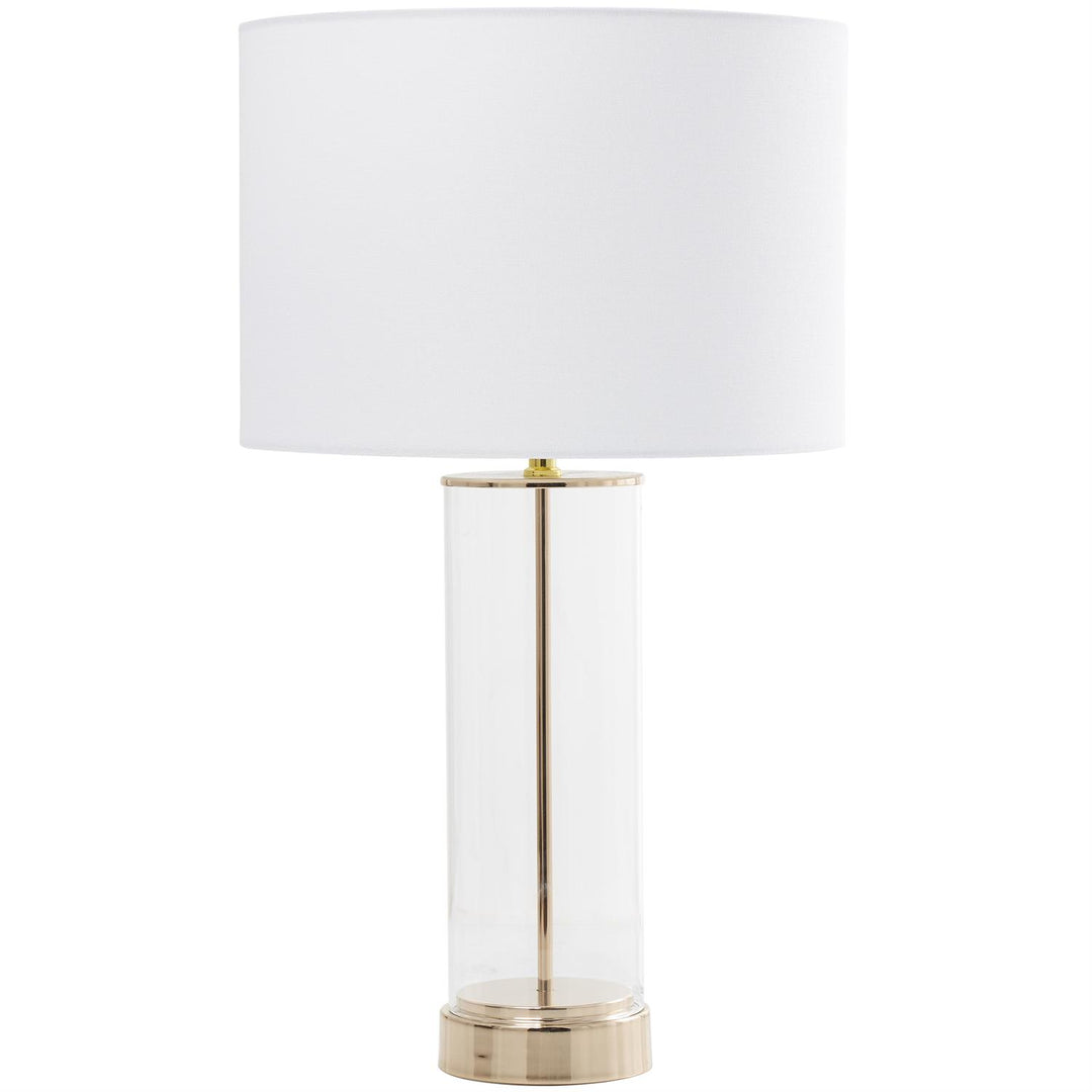 Lampara De Mesa Vidrio 36Cm Ancho X 64Cm Alto X 36Cm Profundidad