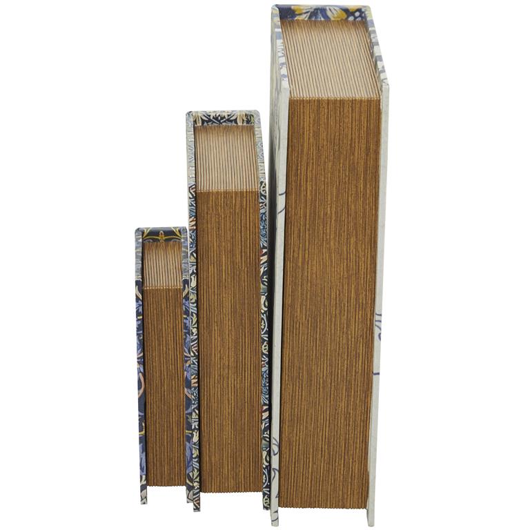 Caja Libros Lona Madera 2