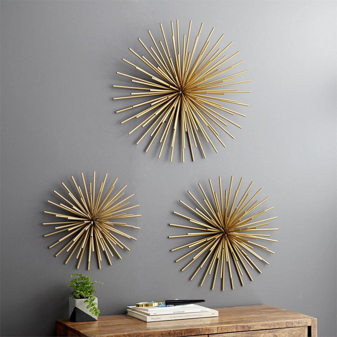 Metal De Pared Decor S/3 41, 51, 61 Cm De Ancho