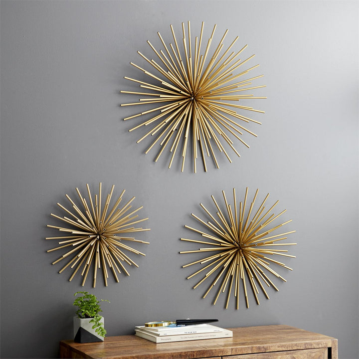 Metal De Pared Decor S/3 41, 51, 61 Cm De Ancho