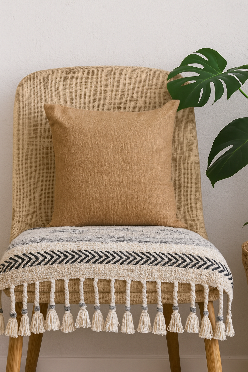 Funda P/Cojin 45X45Cm Kaki