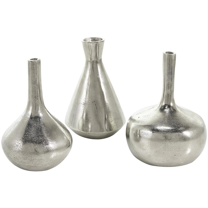 Jarrón Champagne Auminio T/3 14Cm Ancho X 20Cm Alto X 14Cm Fondo