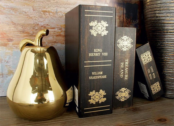 Set Ceramica Oro Pera Manzana 41Cm Ancho X 23Cm Alto X 30Cm Fondo