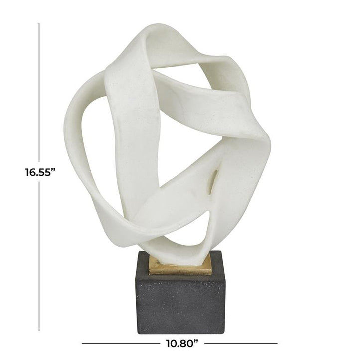 Escultura De Resina 30Cm Ancho X 43Cm Alto X 23Cm Fondo