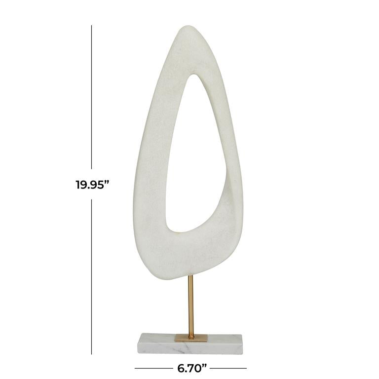 Escultura De Resina 18Cm Ancho X 34Cm Alto X 9Cm Fondo