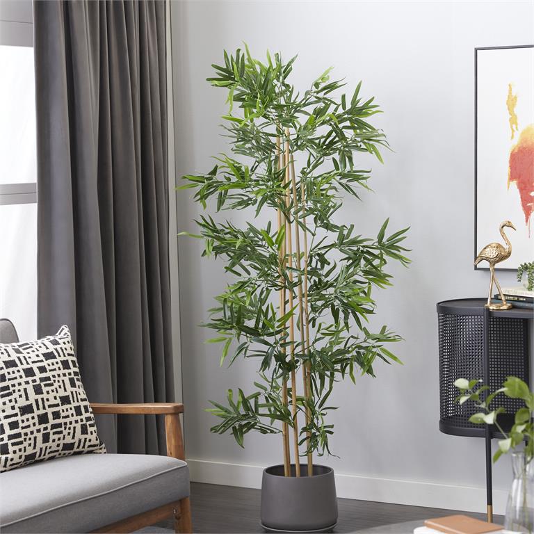 Arbol De Bambu Artificial En B