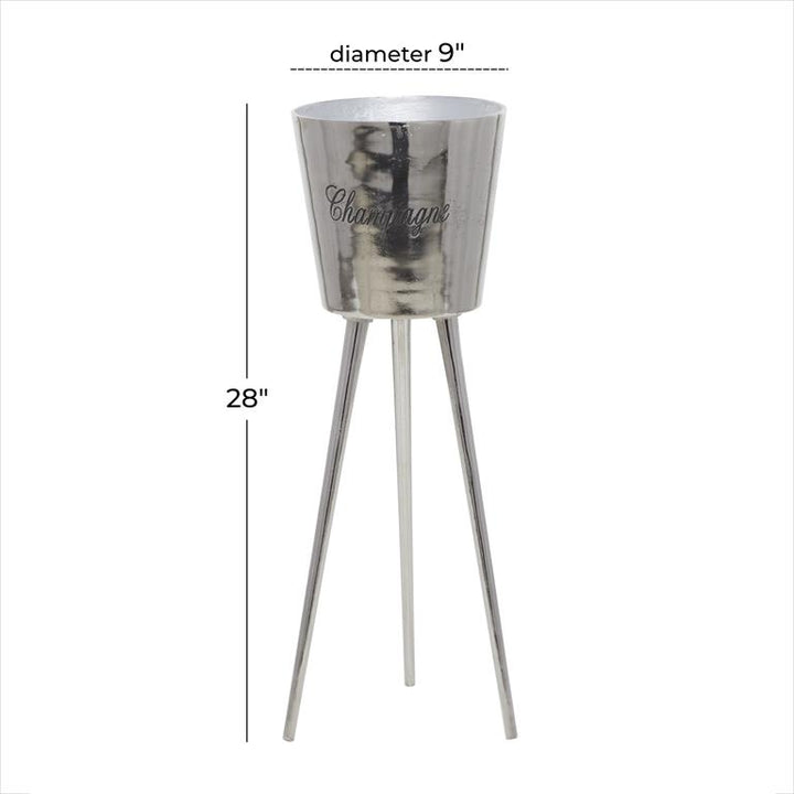 Cubo Para Vino De Aluminio Slv