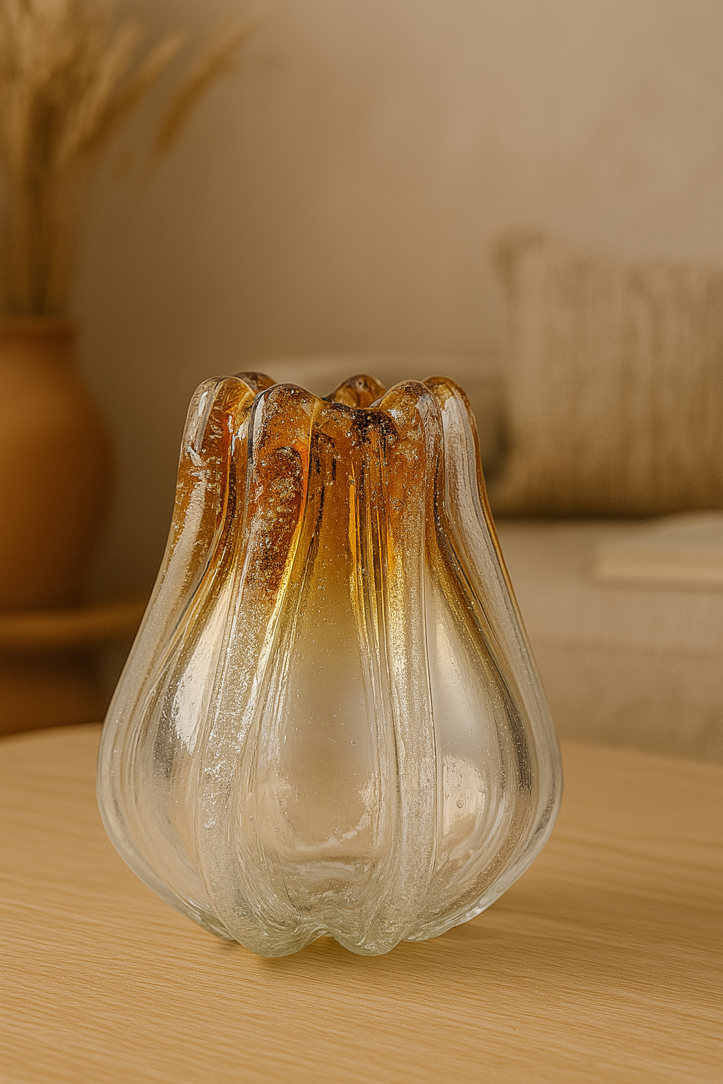 Murano Ocre Florero "B"