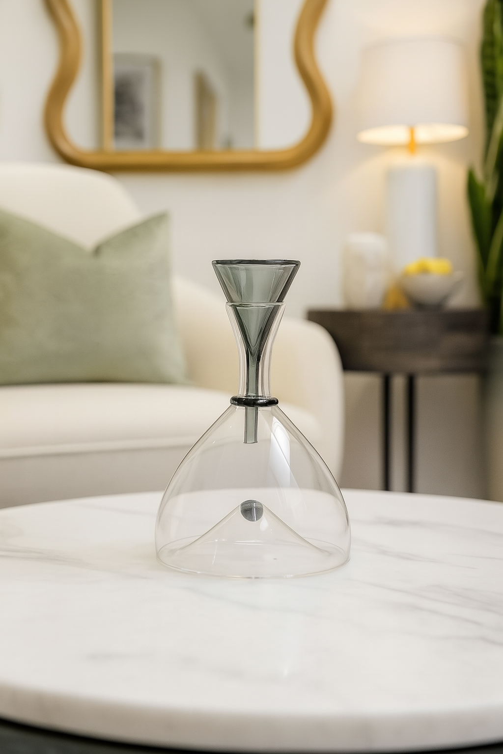 Crystal Jar Grey