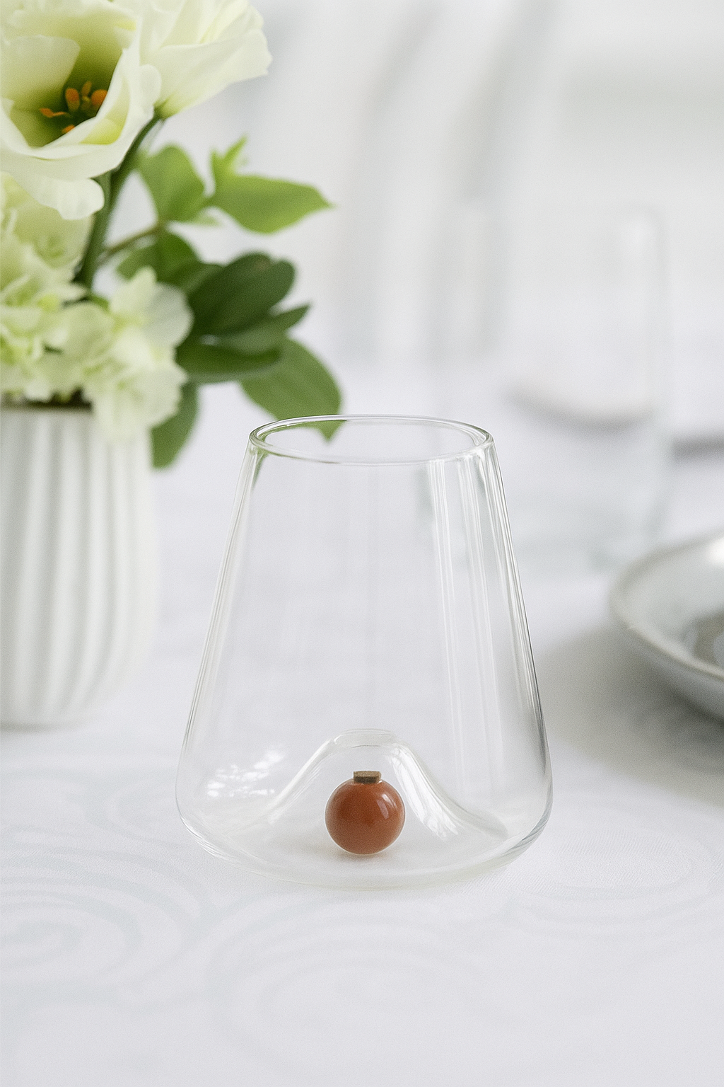 Ball Glass Ocre