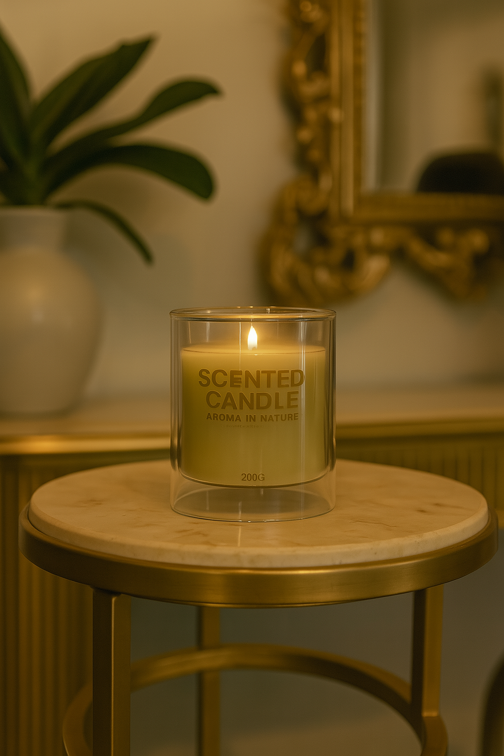 Candle Gift Grey