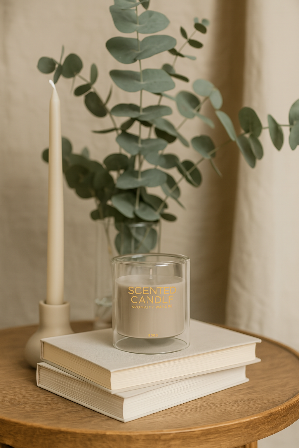 Candle Gift Cream