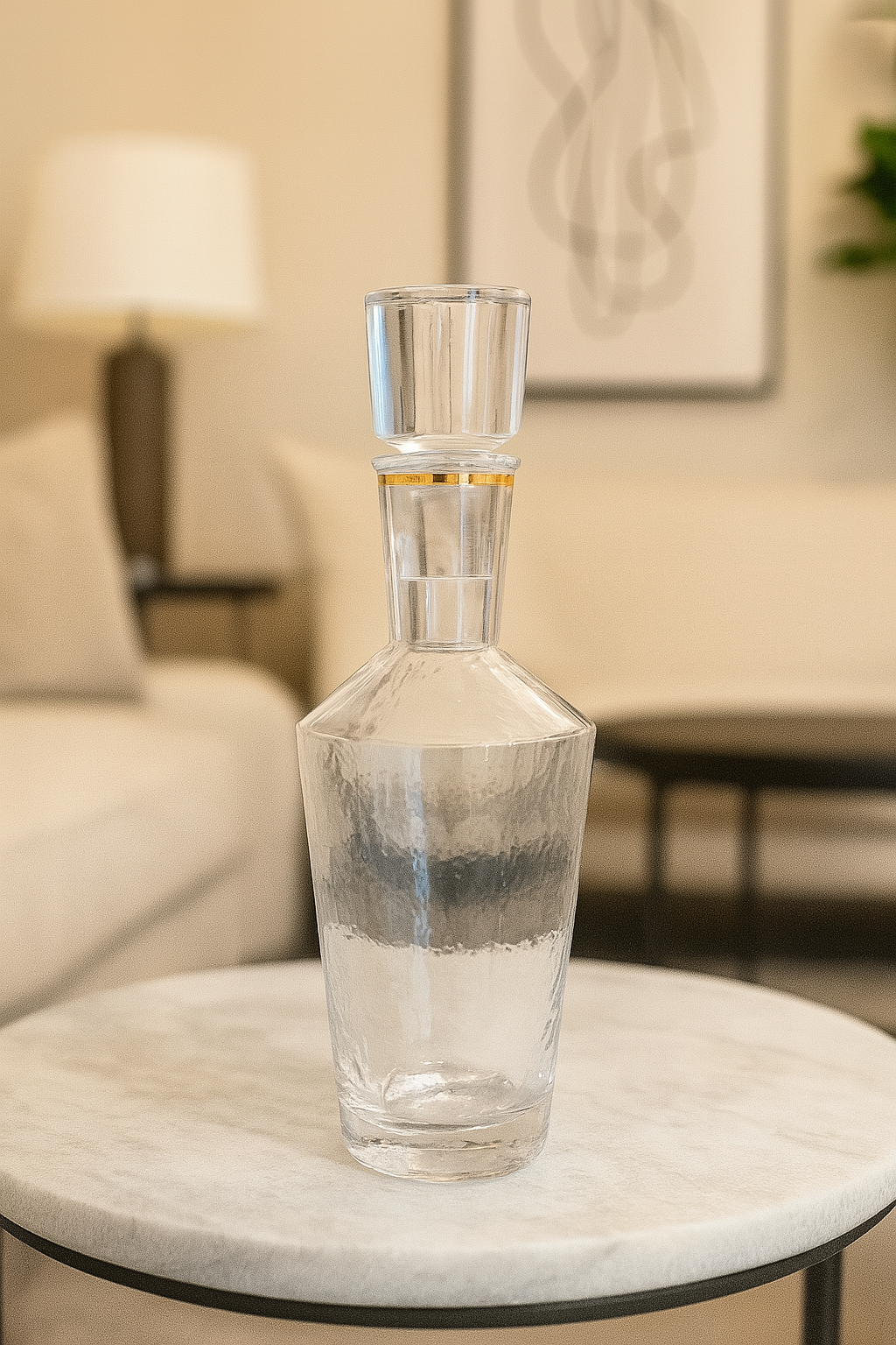 Cristal Jar Gold