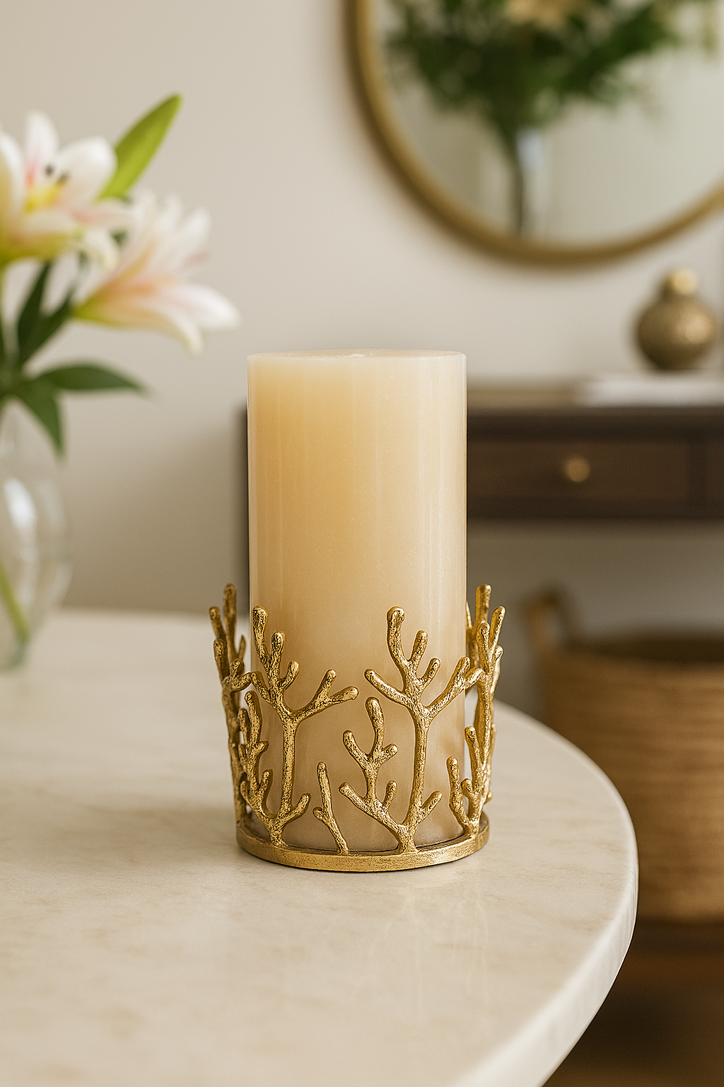 Gold Candelabra "B"